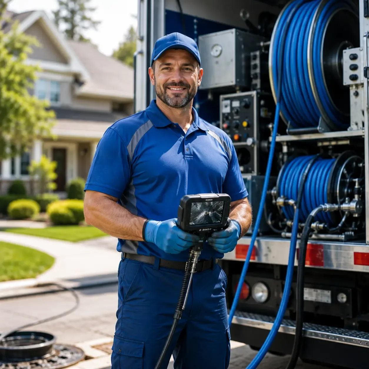 Local outdoor drain cleaning specialists in Marion, VA